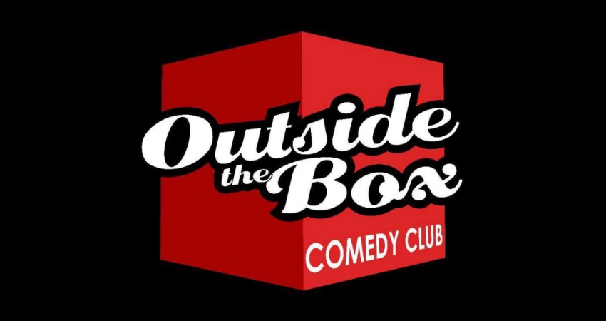 outside the box comedy club logo