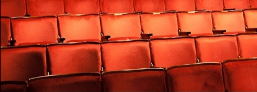 Red stockport garrick theatre chairs